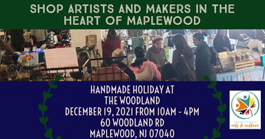 Handmade Holiday at the Woodland in Maplewood, NJ